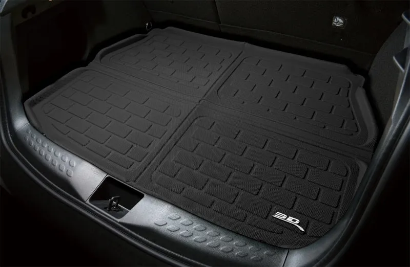 3D MAXpider ACE Cargo Liner (Black): Jeep Wrangler JL Unlimited 2018 - 2025 (W/Sub, No Flat Floor)