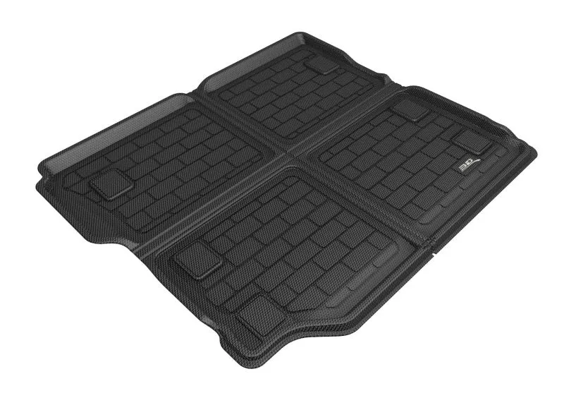 3D MAXpider ACE Cargo Liner (Black): Jeep Wrangler JL Unlimited 2018 - 2025 (W/Sub, No Flat Floor)