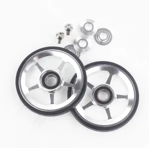 3SIXTY 2pcs Easywheel & Ti Bolts for Brompton Folding Bike Dino Kiddo