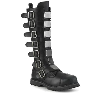 7 Buckles RIOT-21MP Black Pu