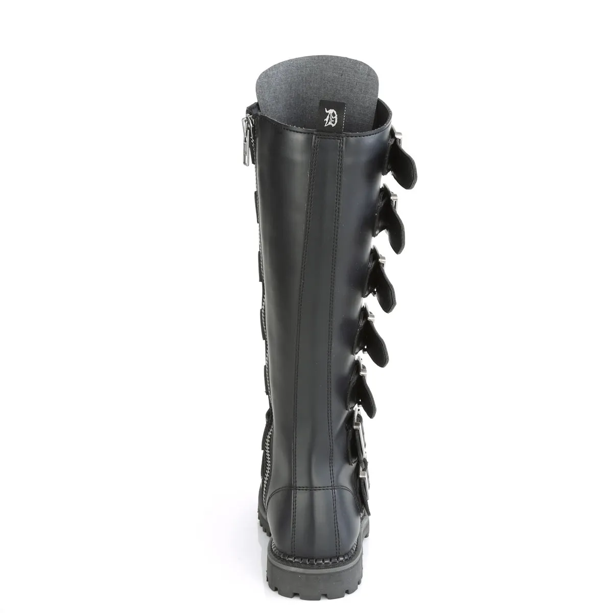 7 Buckles RIOT-21MP Black Pu