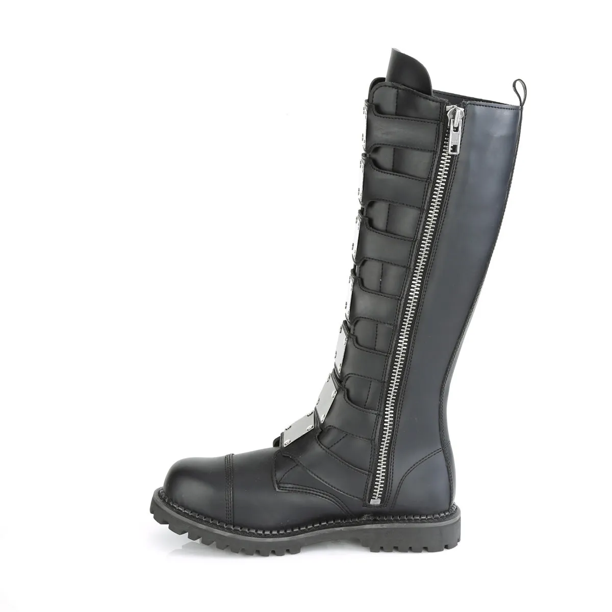7 Buckles RIOT-21MP Black Pu