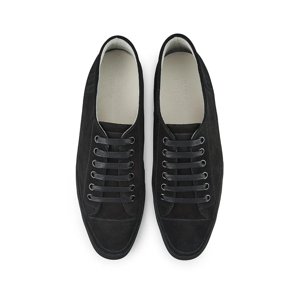 AB Joe Sneaker-Black Suede