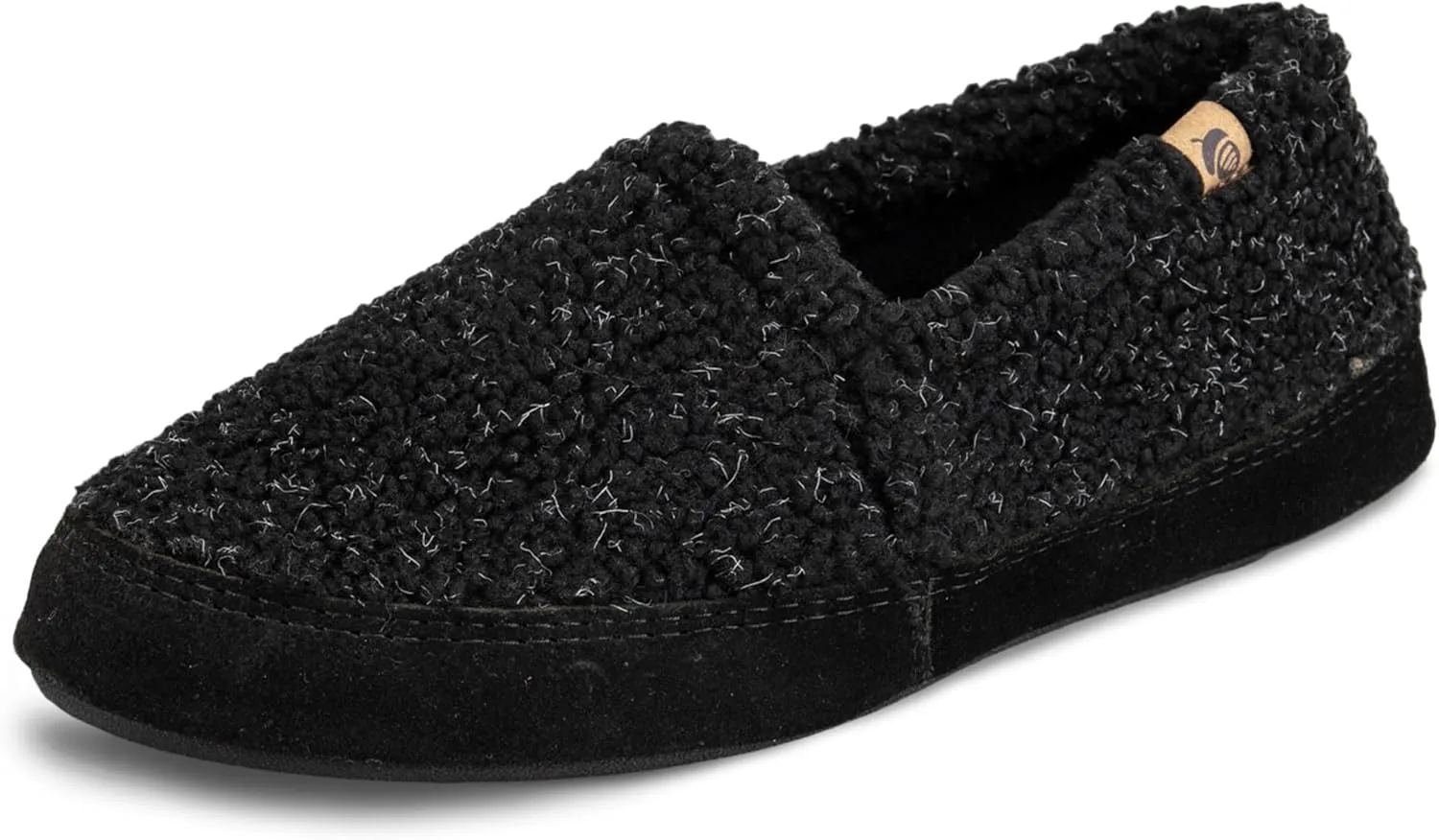 Acorn Men's Slippers with Memory Foam Insole Suede Sidewall and Rubber Outsole