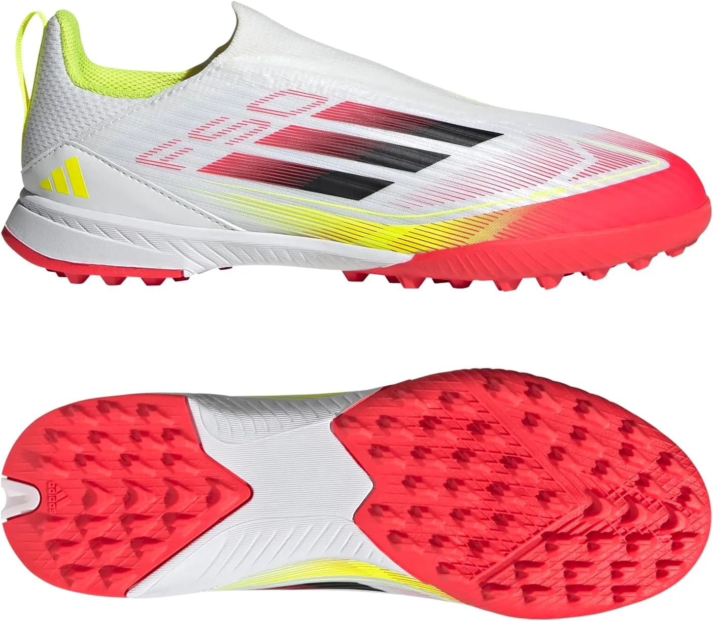 adidas Unisex-Child F50 League Laceless Turf Sneaker