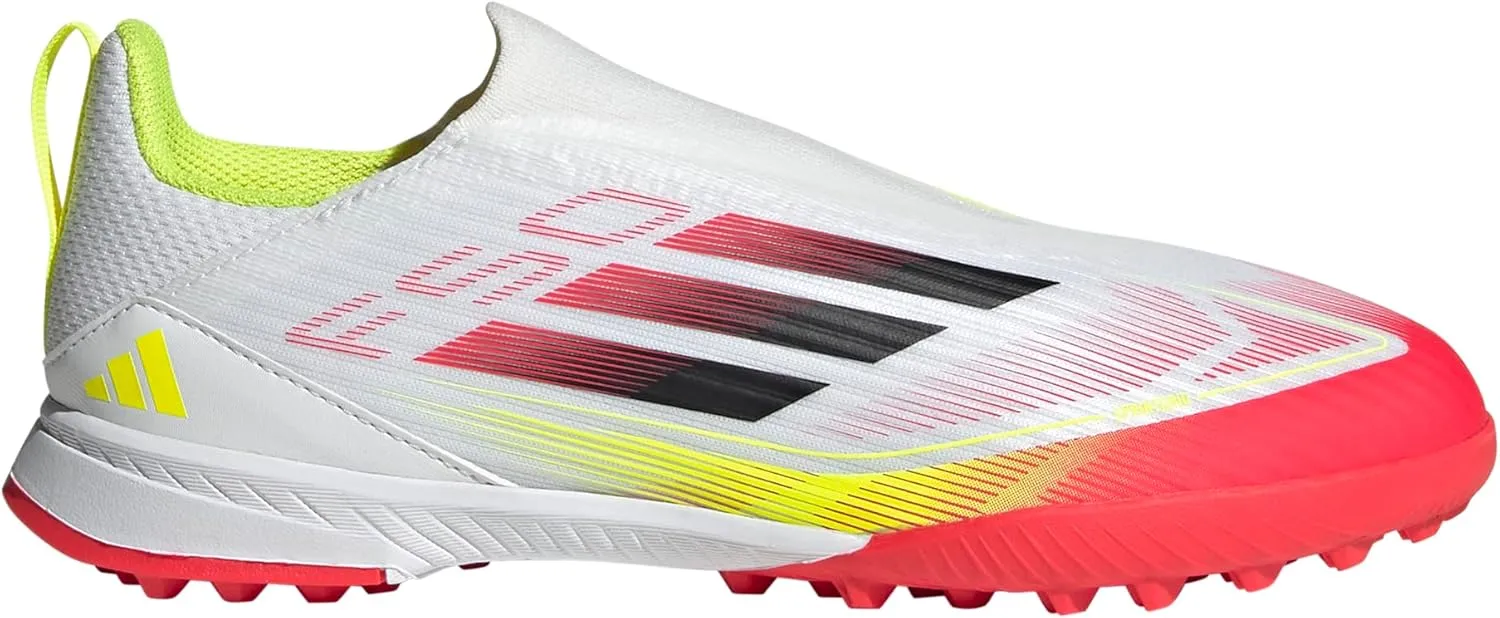 adidas Unisex-Child F50 League Laceless Turf Sneaker