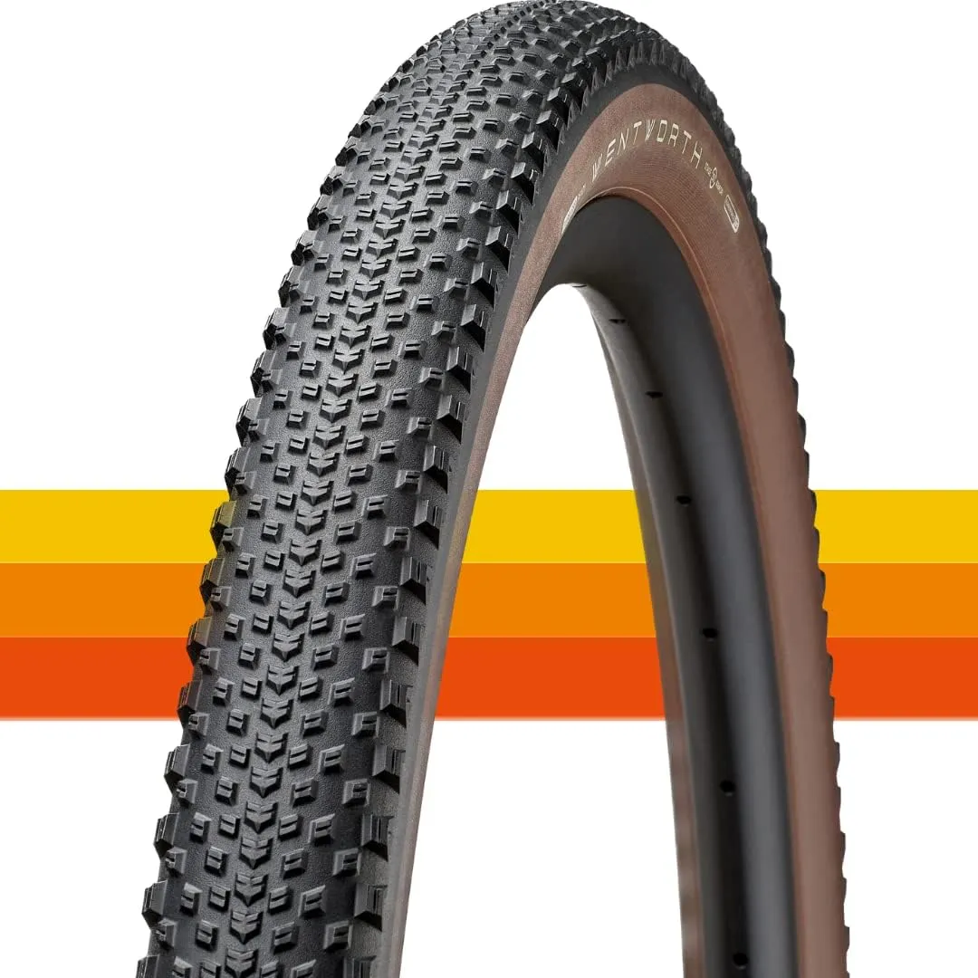 AMERICAN CLASSIC Gravel Bike Tire, Replacement Tire for Gravel Bicycle, Aggressive Tread for Mixed Conditions - Wentworth, 700 x 40c, 700 x 50c, 650b x 47