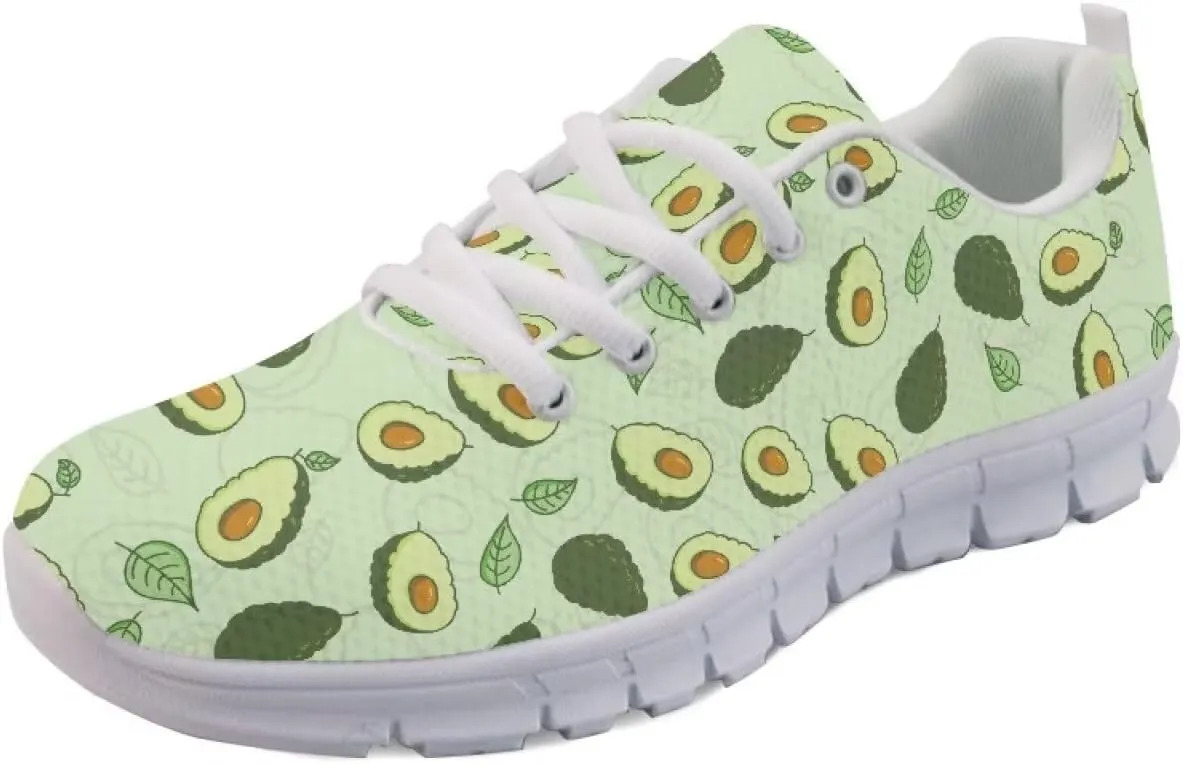 AmzPrint Women Mens Fashion Sneaker White Sole Cute Tennis Shoes for Women Black Casual Running Walking Shoes Size 6