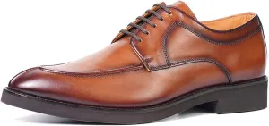 Anthony Veer Walton Split-Toe Dress Shoes for Men | Lace-up | Blake Stitch Construction | Ortholite Cushion Comfort | Full Grain Calfskin Leather