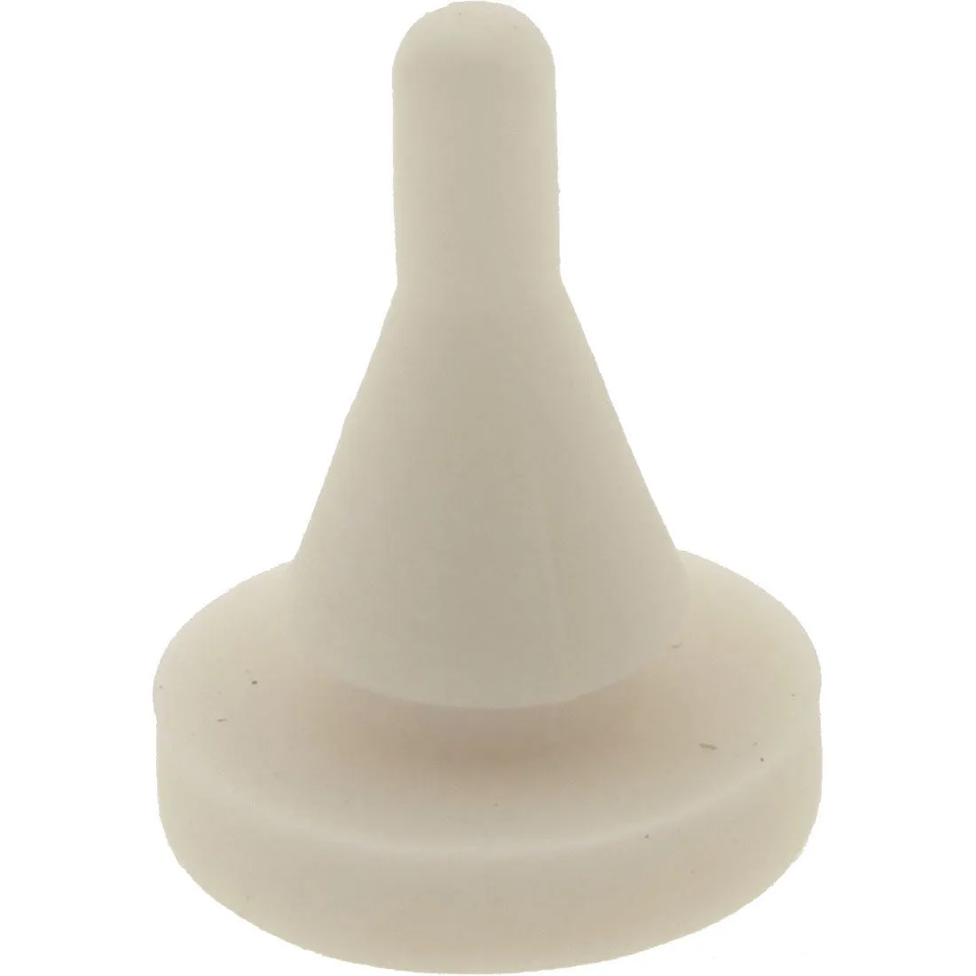 Anti Rattle Button and Foot Flat Cream TPR 13x2.9mm