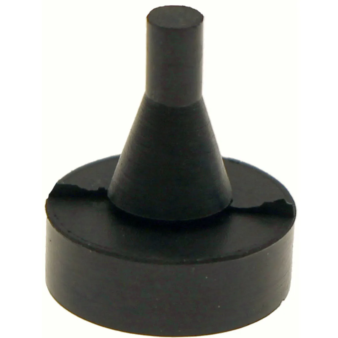 Anti Rattle Button and Foot Flat Rubber 18x5.5mm