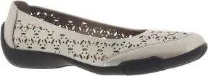 ARRAY Women's Jordan Cutout Comfort Flat with Rubber Sole