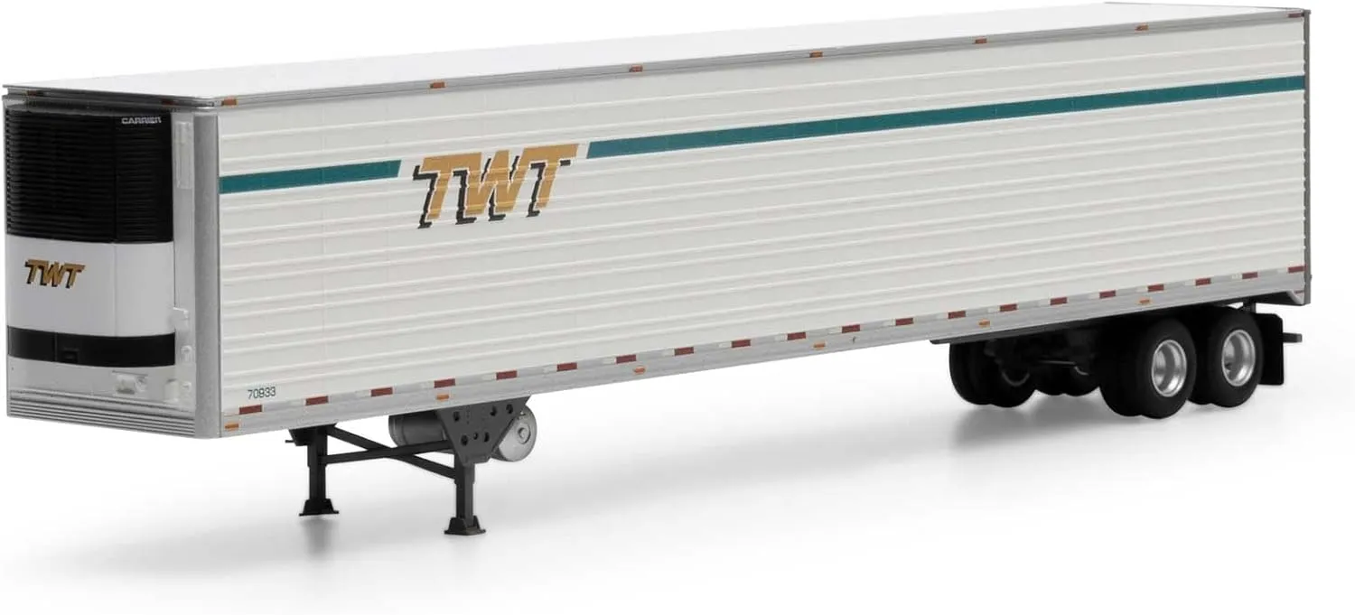 Athearn HO 53' Reefer Trailer TWT Refrigerated #70933 ATH26765 HO Vehicles