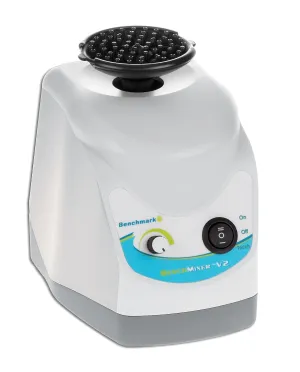 Benchmark Scientific BV1003 BenchMixer V2 Vortex Mixer with Flip Top Cup Head and New Counter Balance, 115V