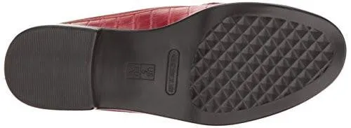 Best Wishes Mule Red Croco 7 W Us