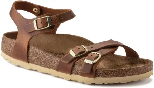 Birkenstock Women's Ankle Strap Granada SFB Black Oil LTR