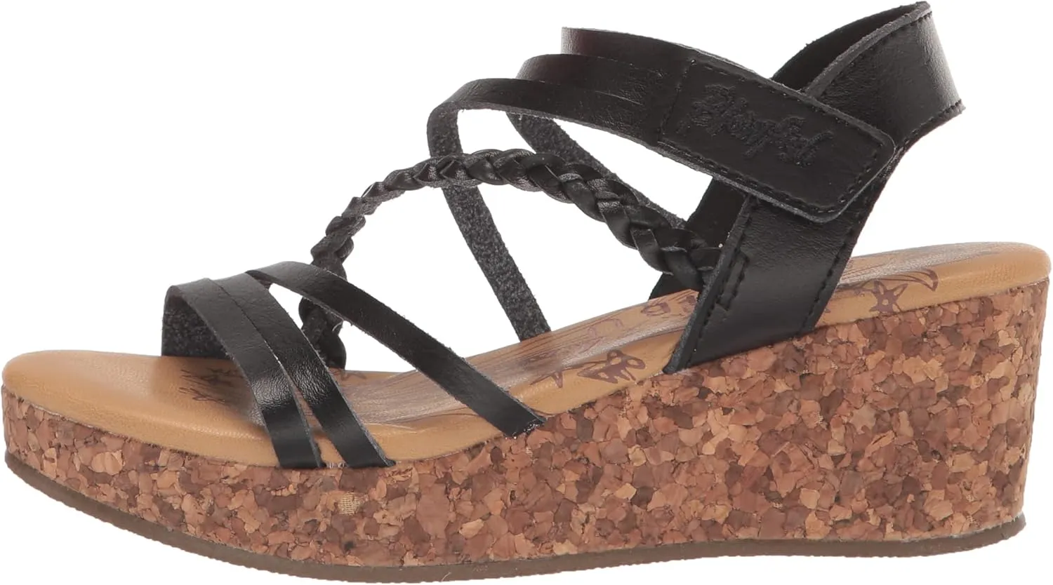 Blowfish Malibu Girls' Liddie Wedge Sandal