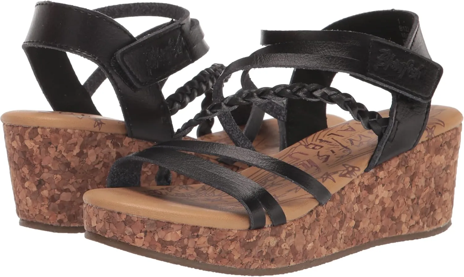 Blowfish Malibu Girls' Liddie Wedge Sandal
