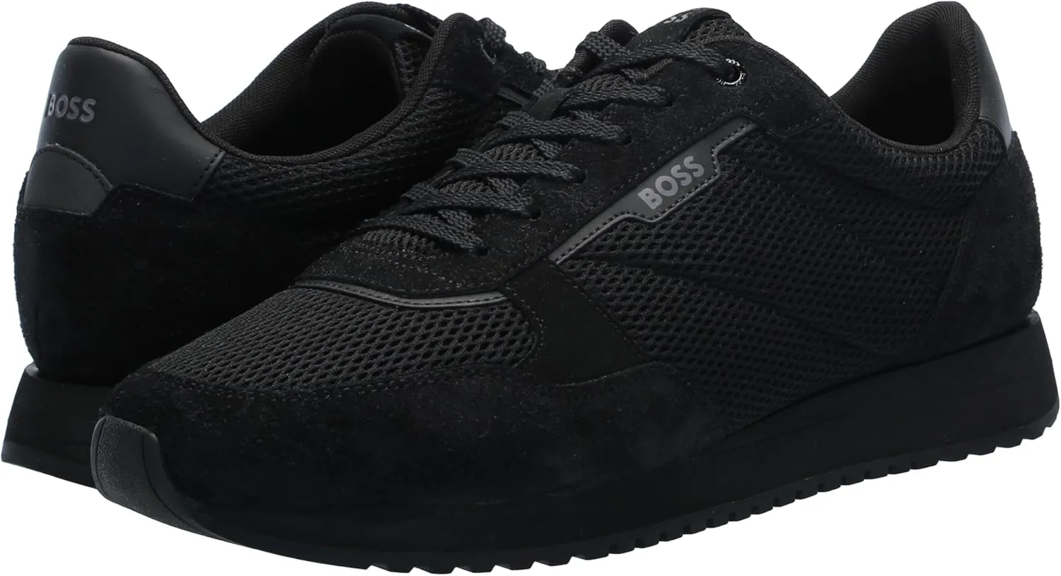 BOSS Men's Kai Retro Style Low Profile Sneaker
