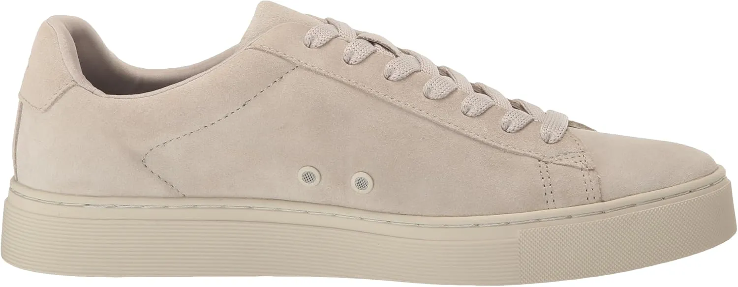 BOSS Men's Rhys Cupsole Suede Leather Sneaker