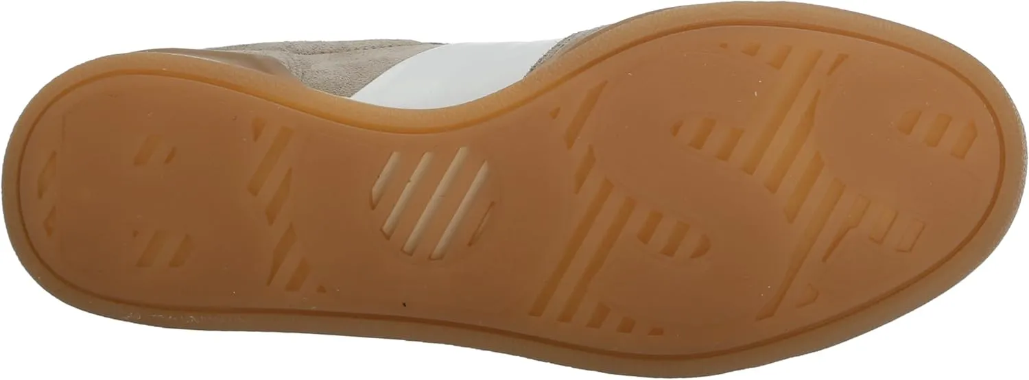 BOSS Men's Suede Leather Block Low Profile Sneaker