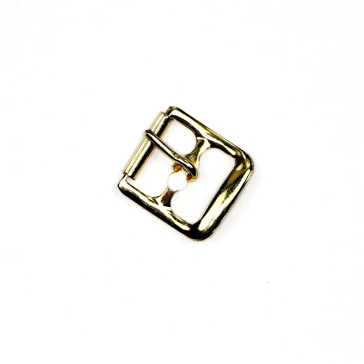 Brass Sandal Center Buckle 1/2 Inch