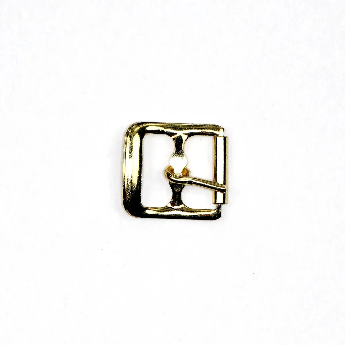 Brass Sandal Center Buckle 1/2 Inch