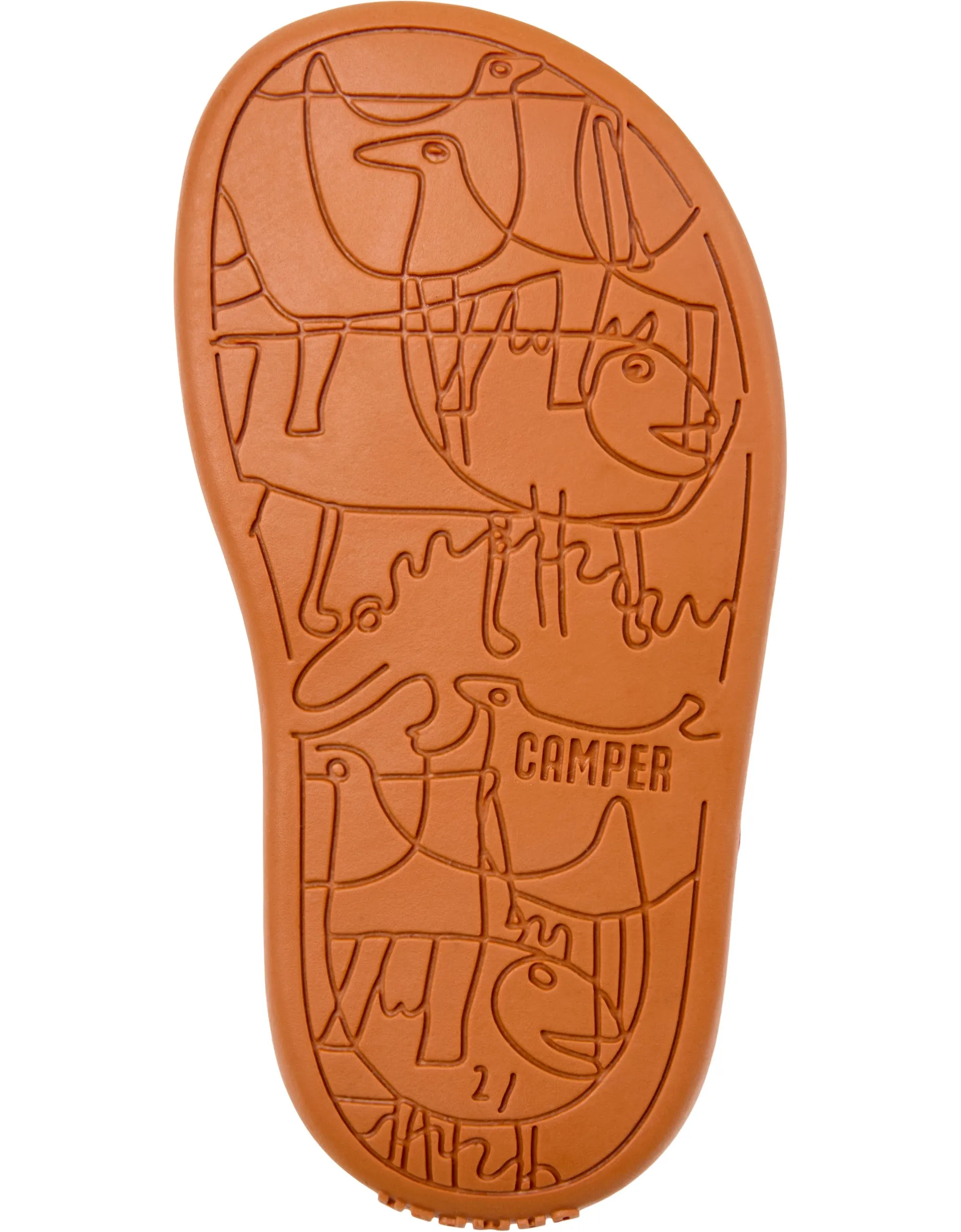 Camper Kids Sandals | Bicho Bows | Rusty