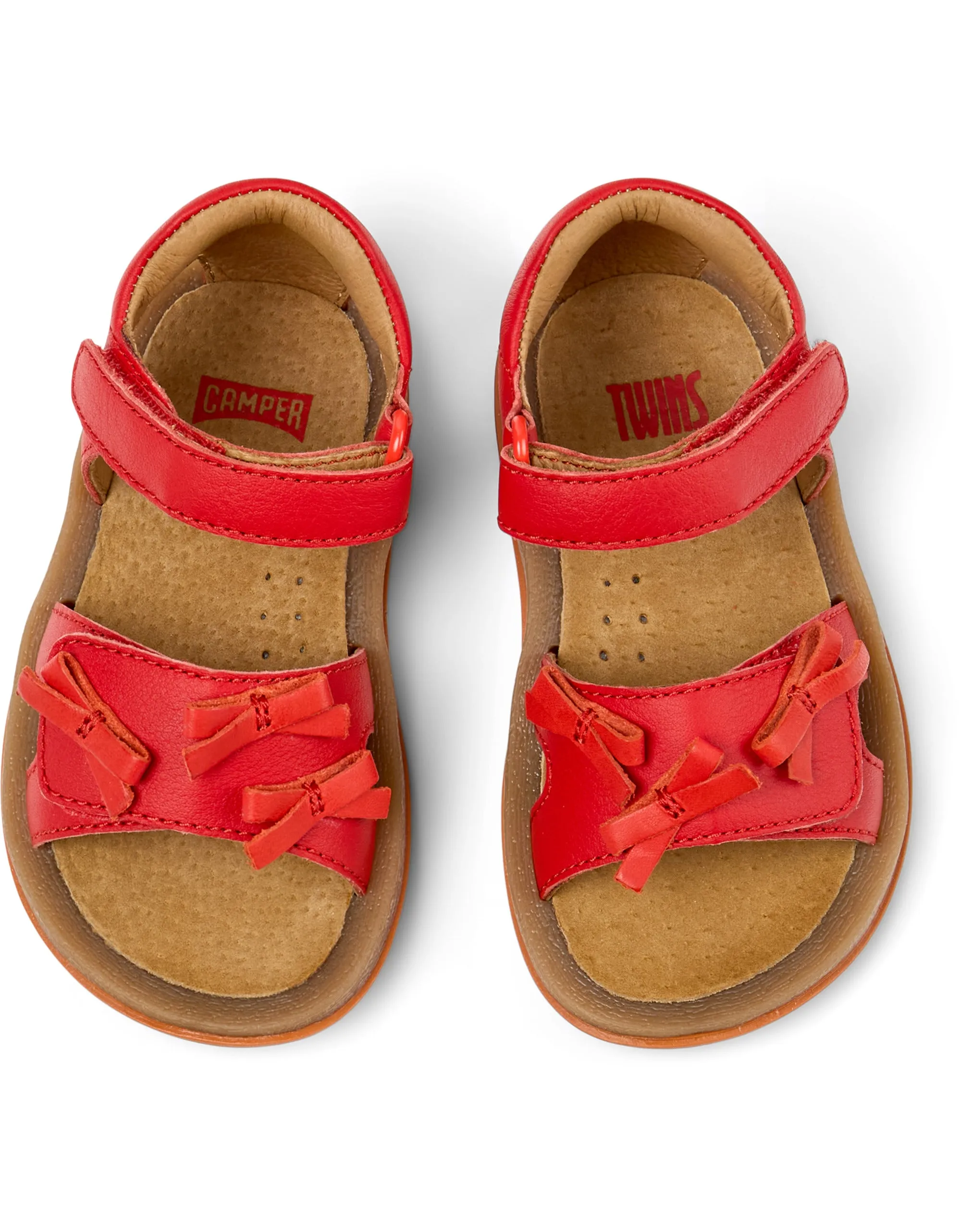 Camper Kids Sandals | Bicho Bows | Rusty