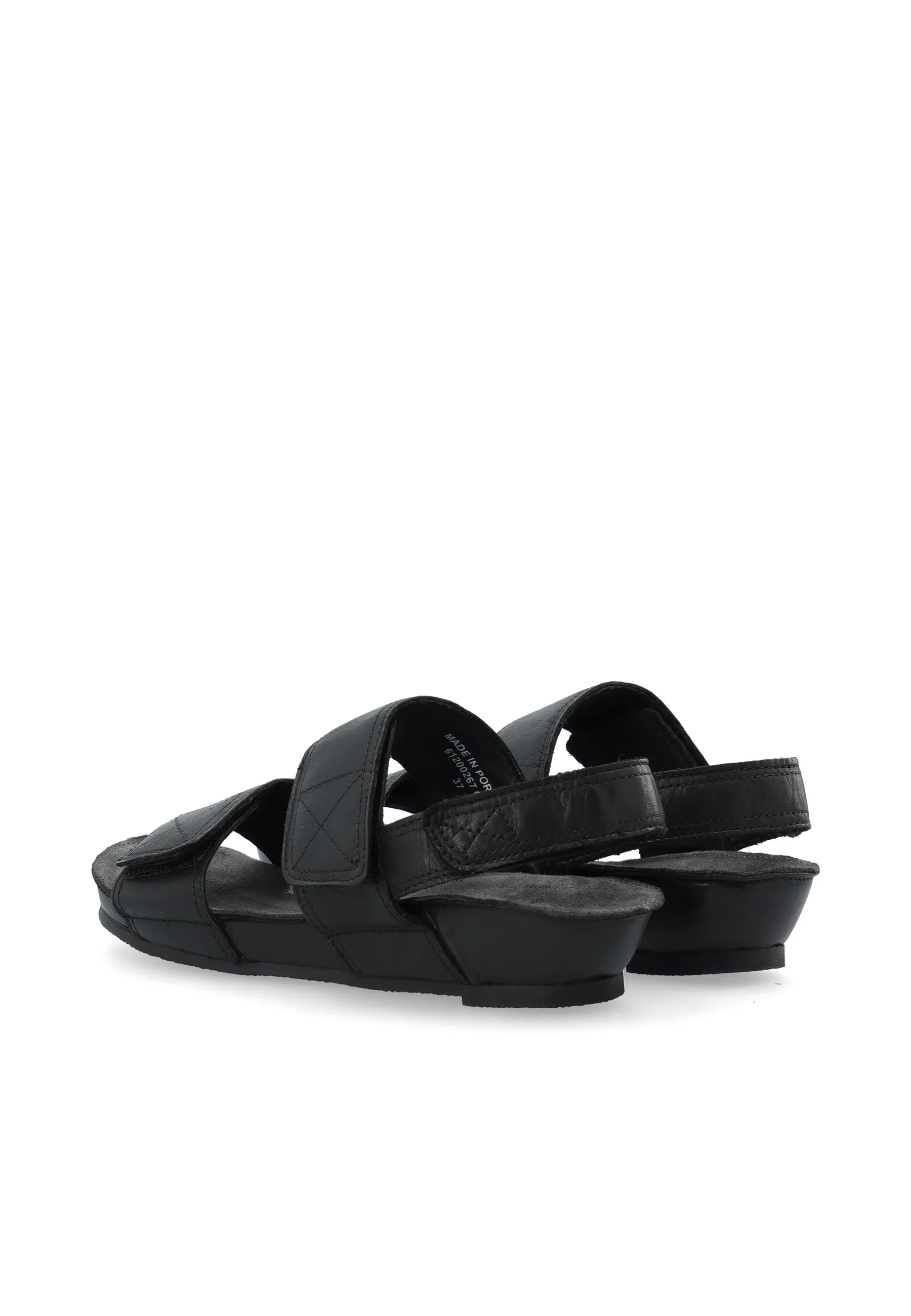 CASAVA VELCRO SANDAL - Black