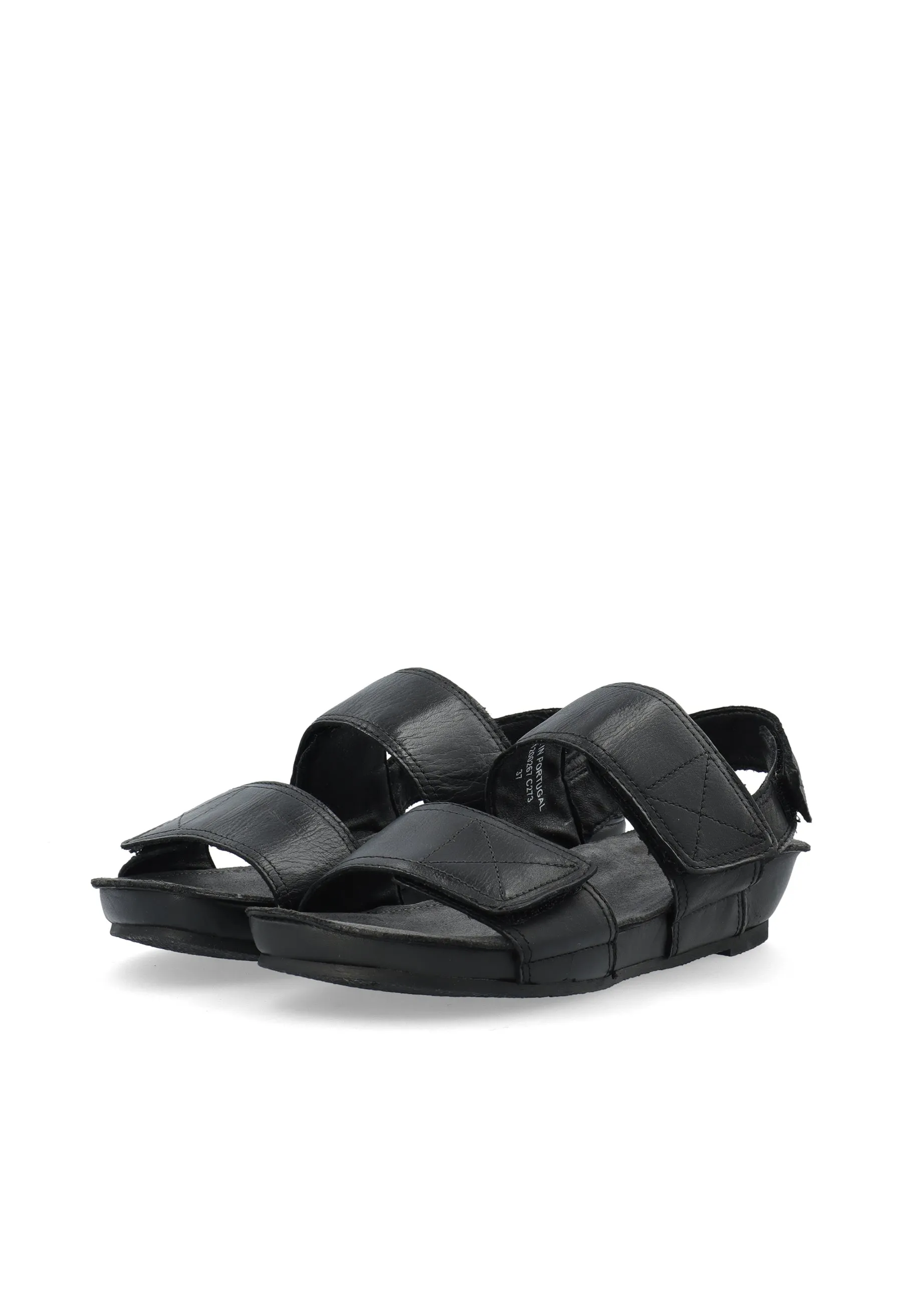 CASAVA VELCRO SANDAL - Black