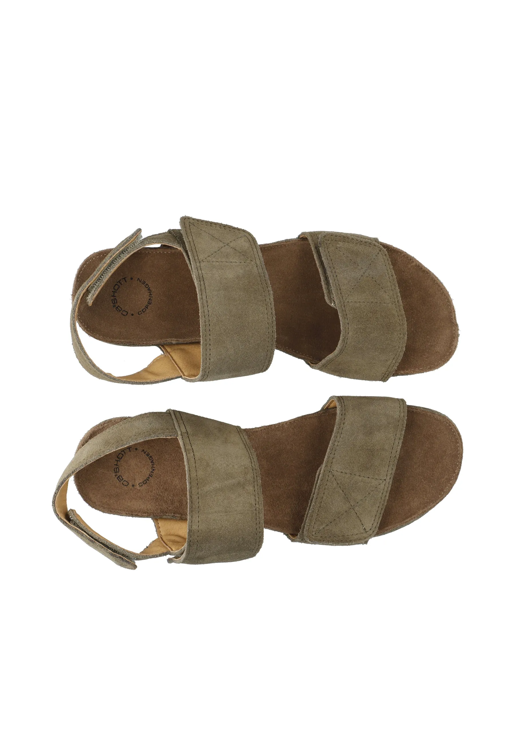 CASAVA VELCRO SANDAL - Olive