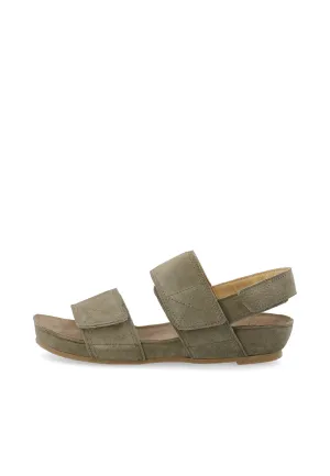CASAVA VELCRO SANDAL - Olive