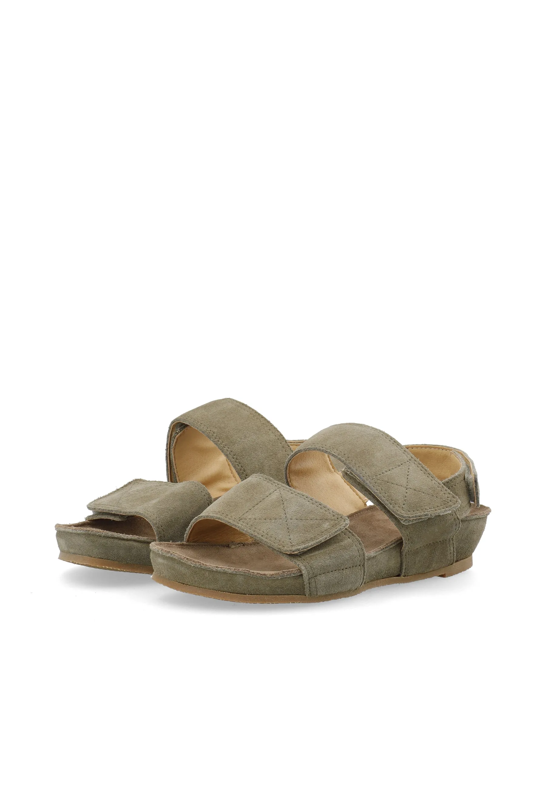 CASAVA VELCRO SANDAL - Olive