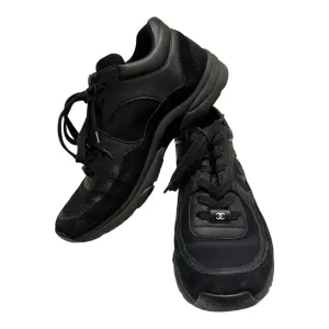 Chanel Black Trainers