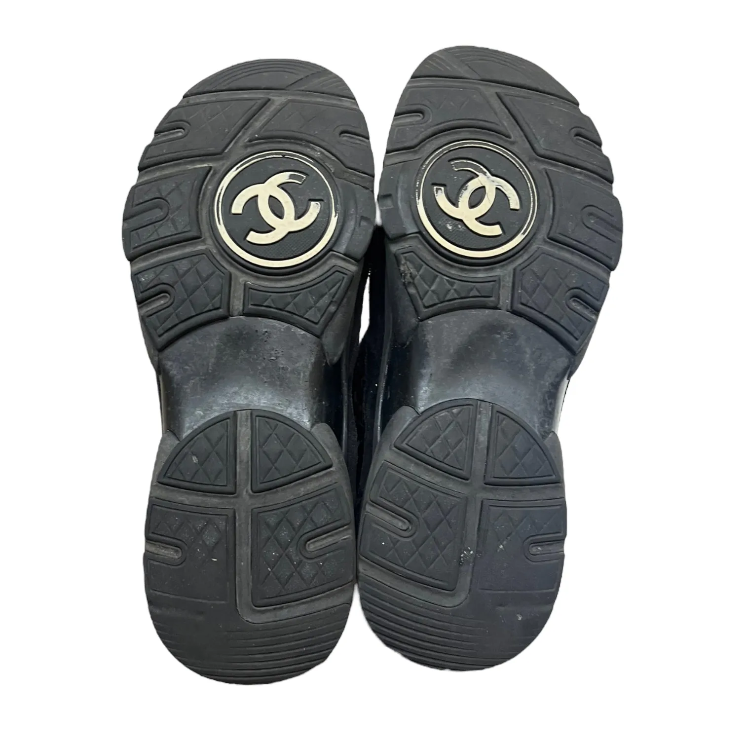 Chanel Black Trainers