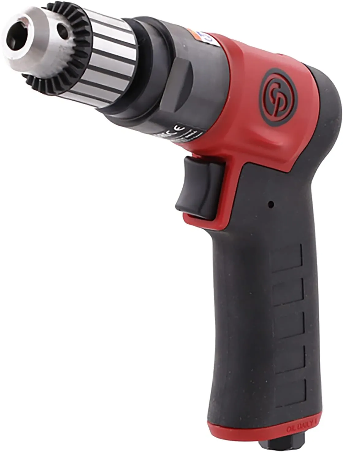 Chicago Pneumatic CP9790C - Air Power Drill, 3/8 Inch (10 mm), Keyed Chuck, Pistol Handle, 0.48 HP / 360 W, Stall Torque 4.1 ft. lbf / 5.5 NM, 2100 RPM, Hand Drill, Power Tools & Home Improvement