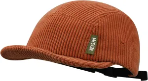 Clakllie Corduroy 5 Panel Hat Short Brim Baseball Cap Urban Street Flat Bill Hats Cooling Trucker Hats Snapback Fitted Cap