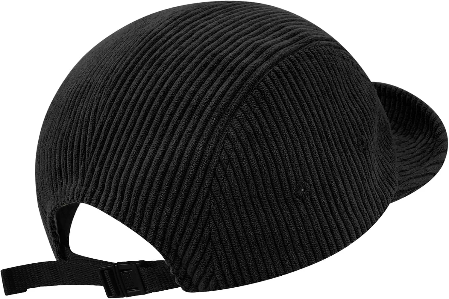 Clakllie Corduroy 5 Panel Hat Short Brim Baseball Cap Urban Street Flat Bill Hats Cooling Trucker Hats Snapback Fitted Cap