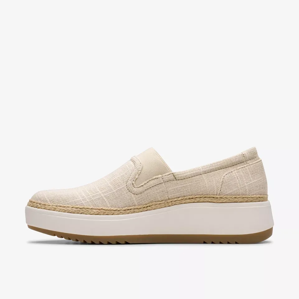 Clarks Women's Zylah Sky Natural Interest 26182083