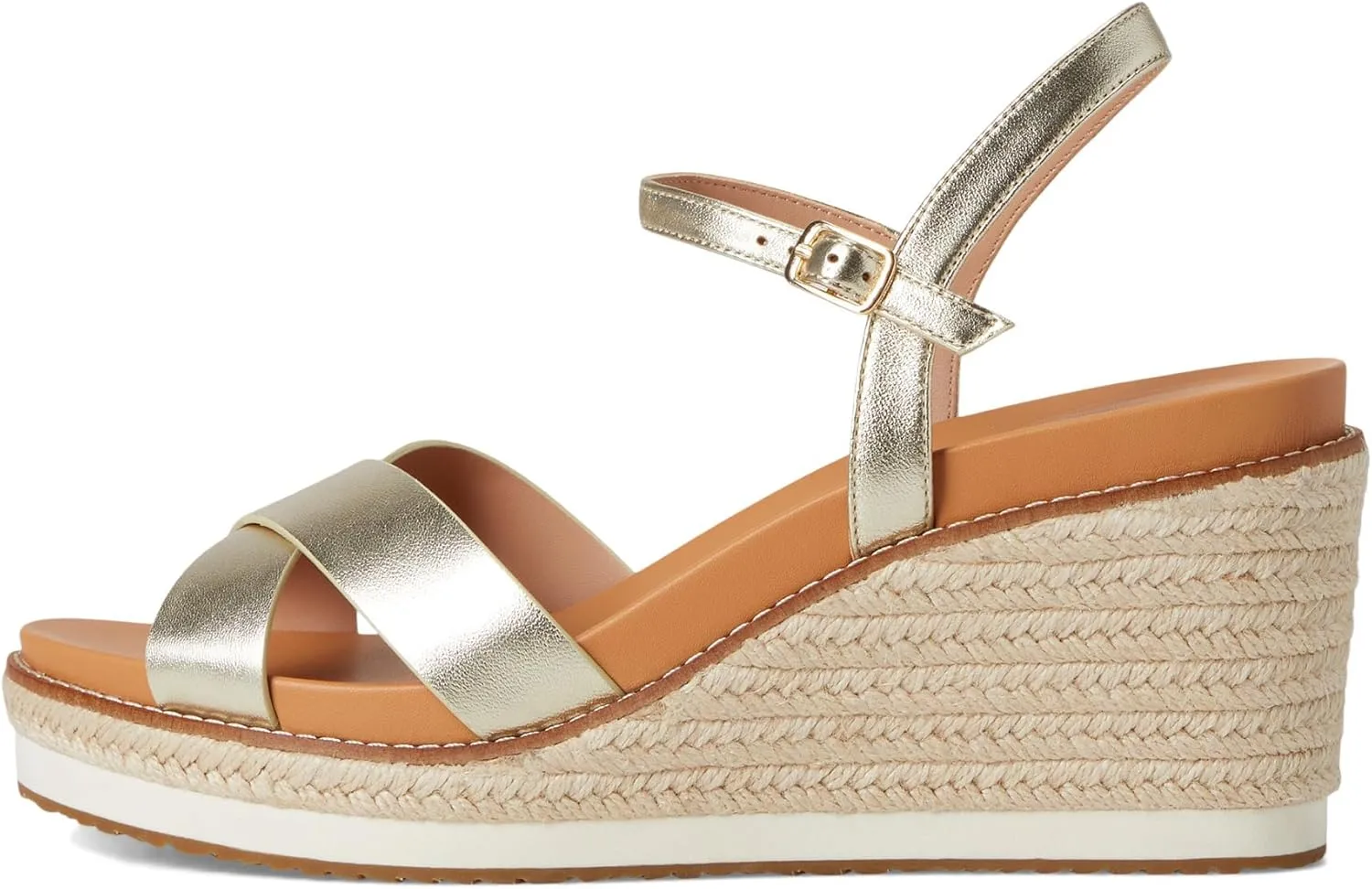 Cole Haan Women's Cloudfeel Silvee Espadrille Wedges Sandal