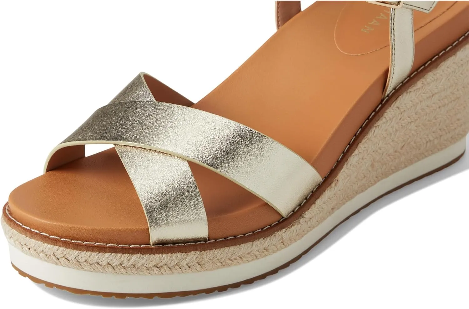Cole Haan Women's Cloudfeel Silvee Espadrille Wedges Sandal