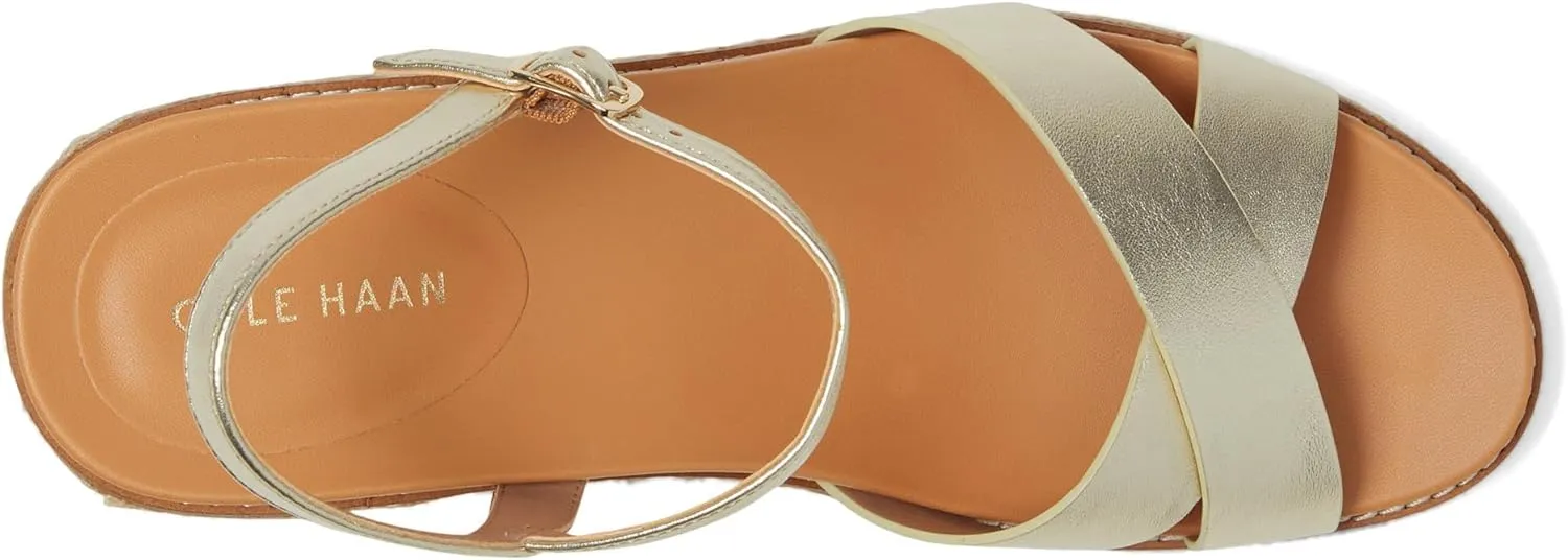 Cole Haan Women's Cloudfeel Silvee Espadrille Wedges Sandal