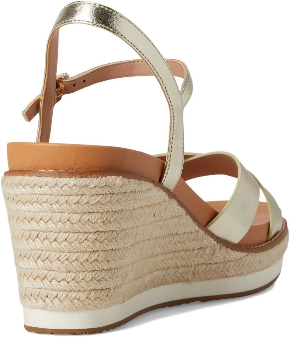 Cole Haan Women's Cloudfeel Silvee Espadrille Wedges Sandal