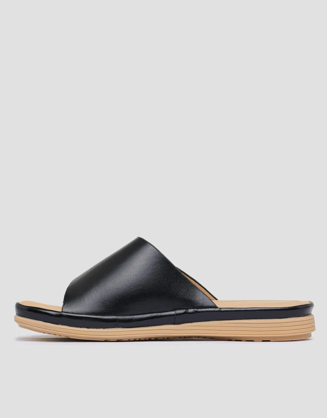 Connexion Detail Buckle Sandal Slipper Wanita