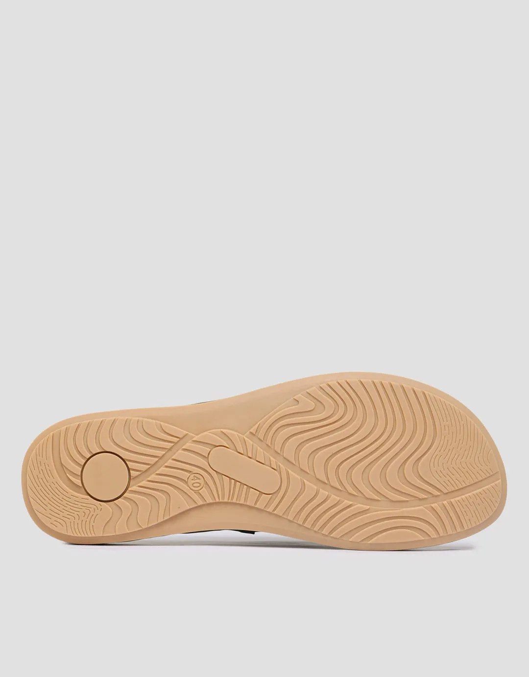 Connexion Detail Buckle Sandal Slipper Wanita