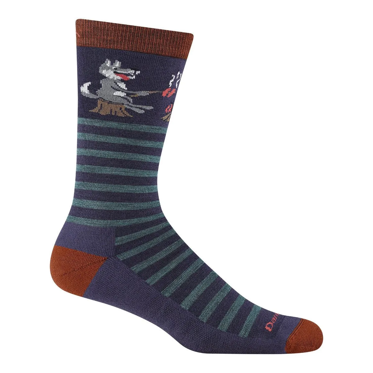 Darn Tough Vermont 6096 Men's Wild Life Crew Lightweight