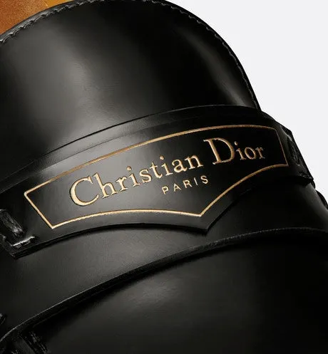 Dior Boy Loafer • Black Brushed Calfskin
