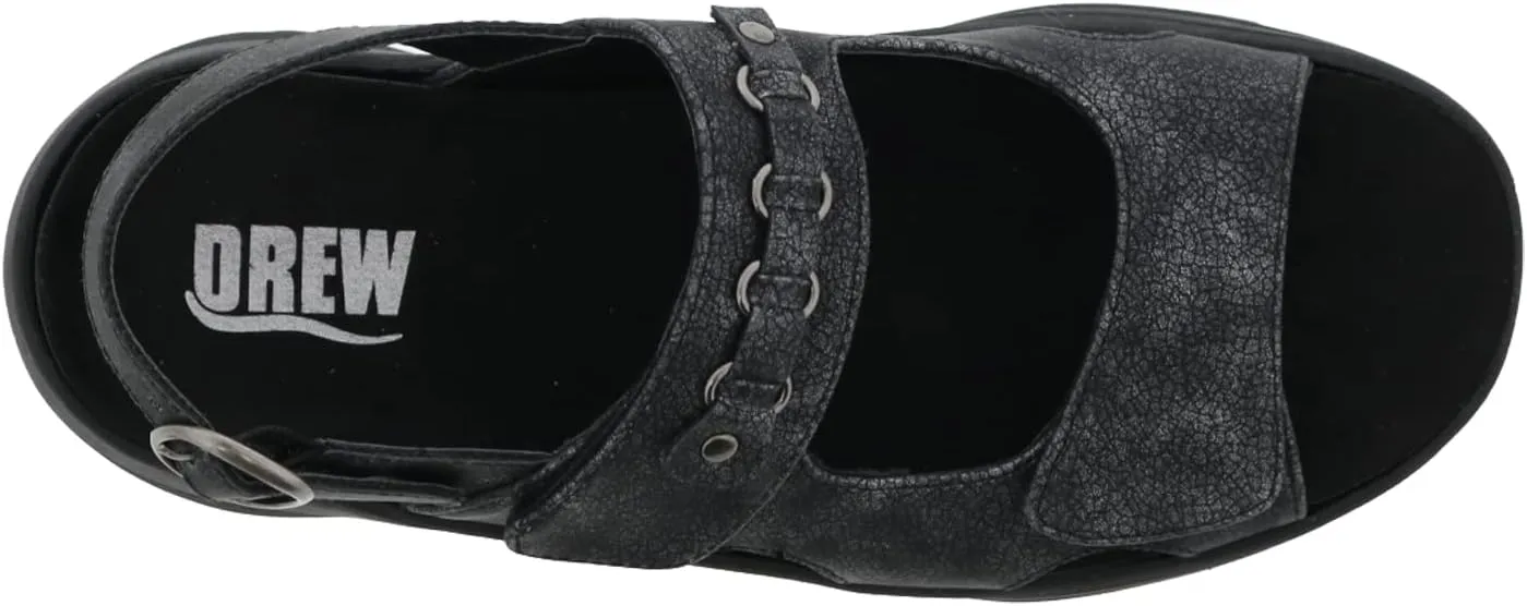 Drew Selina Womens Therapeutic Hook And Loop Comfort Sandal