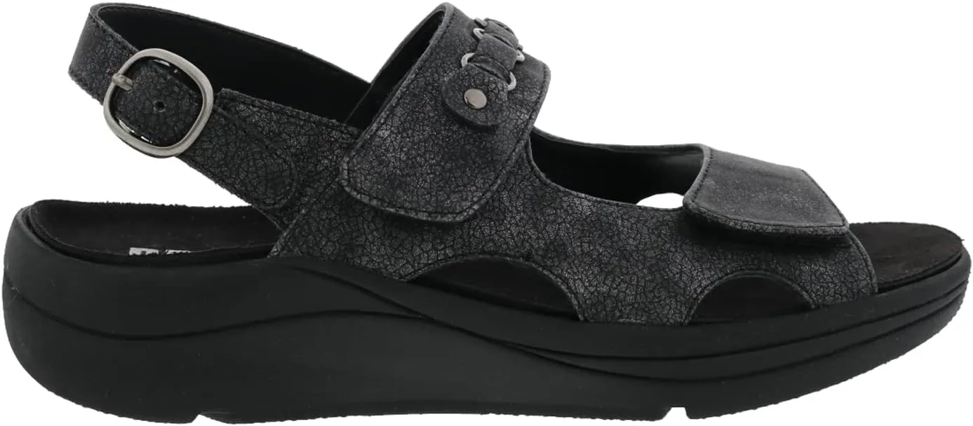 Drew Selina Womens Therapeutic Hook And Loop Comfort Sandal